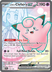 Mélofée-ex de Lilie 173/190 — Pokémon Aventures Ensemble (EV09)