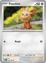 Ponchiot 170/230 Pokémon Flammes Obsidiennes (EV03)