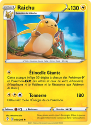 Raichu 50/237 — Pokémon Évolution Céleste (EVS)