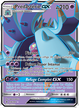 Prédastérie GX 136/169 — Pokémon Gardiens Ascendants (GRI)