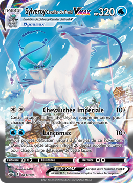 Sylveroy Cavalier du Froid VMAX 203/233 — Pokémon Règne de Glace (CRE)