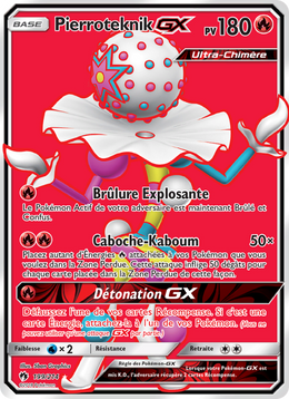 Pierroteknik GX 199/236 — Pokémon Tonnerre Perdu (LOT)