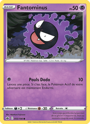 Fantominus 55/233 Pokémon Règne de Glace (CRE)