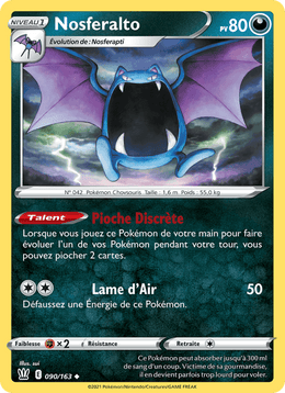 Nosferalto 90/183 Pokémon Styles de combat (BST)