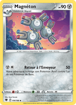 Magnéton 106/216 Pokémon Astres Radieux (ASR)