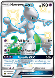Mewtwo-GX SV59/94 — Pokémon Destinées Occultes Coffre Étincelant (SMA)