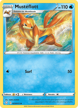 Mustéflott 23/73 Pokémon Destinées Radieuses (SHF)