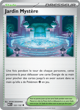 Jardin Mystère 122/188 Pokémon Méga-Évolution (ME01)