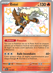 Entei - Entei - Destinées de Paldea 112