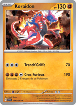 Koraidon 124/258 Pokémon Écarlate et Violet (EV01)