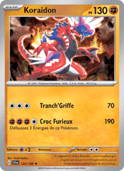 Koraidon 124/258 Pokémon Écarlate et Violet (EV01)