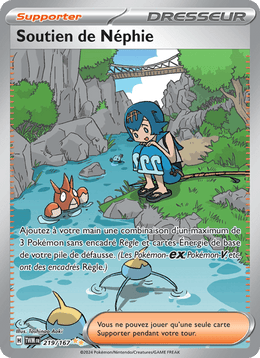 Soutien de Néphie 219/226 Pokémon Mascarade Crépusculaire (EV06)