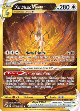Arceus VSTAR GG70/230 — Pokémon Zénith Suprême (CRZ)