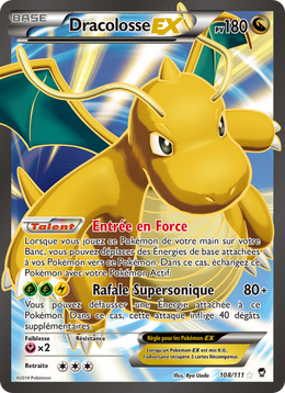 Dracolosse EX 108/114 — Pokémon Poings Furieux (FFI)