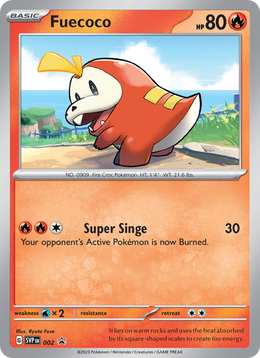 Chochodile 002/PROMO — Pokémon Promo Écarlate et Violet (SVP)