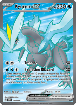 Kyurem-ex 157/86 — Pokémon Foudre Noire (BLK)