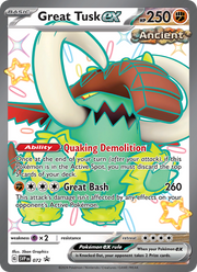 Fort-Ivoire-ex 072/PROMO — Pokémon Promo Écarlate et Violet (SVP)