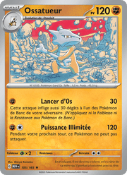 Ossatueur 105/207 Pokémon 151 (MEW)