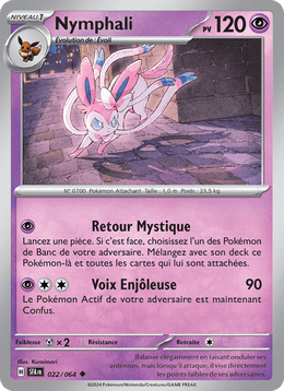 Nymphali 022/99 Pokémon Fable Nébuleuse (EV6.5)
