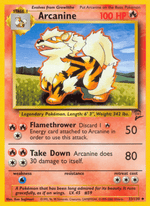 Arcanine 33/130 Pokémon Base Set 2 (B2)