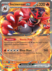 Félinferno-ex 034/218 — Pokémon Forces Temporelles (EV05)