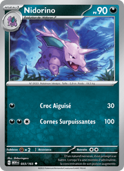 Nidorino 033/207 Pokémon 151 (MEW)