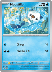Moustillon 021/173 Pokémon Flamme Blanche (WHT)