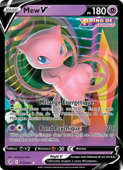 Mew V 113/284 — Pokémon Poing de Fusion (FST)