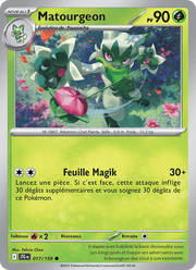 Matourgeon 017/190 Pokémon Aventures Ensemble (EV09)
