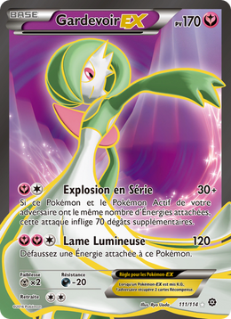 Gardevoir EX 111/116 — Pokémon Offensive Vapeur (STS)