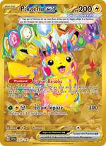 Pikachu-ex - Pikachu ex - Étincelles Déferlantes 247