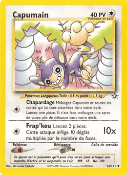Capumain 26/111 Pokémon Neo Genesis (N1)