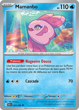 Mamanbo 024/172 Pokémon Foudre Noire (BLK)