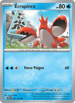 Écrapince 047/226 Pokémon Mascarade Crépusculaire (EV06)