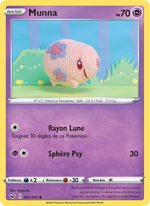 Munna 87/216 Pokémon Épée et Bouclier