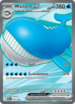 Wailord-ex 097/120 Pokémon Nuit Noire (ME05)