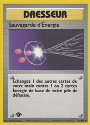Sauvegarde d'Énergie 81/102 Pokémon Set de Base (BS)