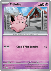 Mélofée 078/226 Pokémon Mascarade Crépusculaire (EV06)