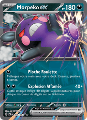 Morpeko-ex 055/120 Pokémon Nuit Noire (ME05)