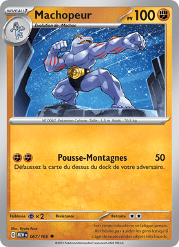 Machopeur 067/207 Pokémon 151 (MEW)