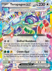 Terapagos-ex 179/295 — Pokémon Héros Transcendants (ME2.5)