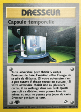 Capsule temporelle 90/111 Pokémon Neo Genesis (N1)