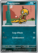 Baggiguane 057/173 Pokémon Flamme Blanche (WHT)