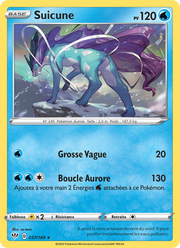 Suicune 37/201 Pokémon Ténèbres Embrasées