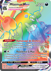 Miasmax VMAX 216/237 — Pokémon Évolution Céleste (EVS)