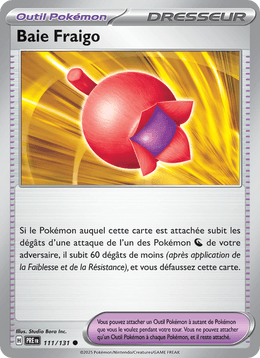 Baie Fraigo 111/180 Pokémon Évolutions Prismatiques (EV8.5)