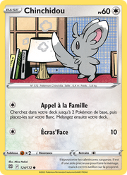 Chinchidou 124/216 Pokémon Stars Étincelantes