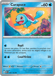Carapuce 007/207 Pokémon 151 (MEW)