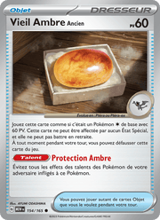 Vieil Ambre Ancien 154/207 Pokémon 151 (MEW)