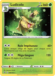 Ludicolo 9/209 Pokémon Clash des Rebelles